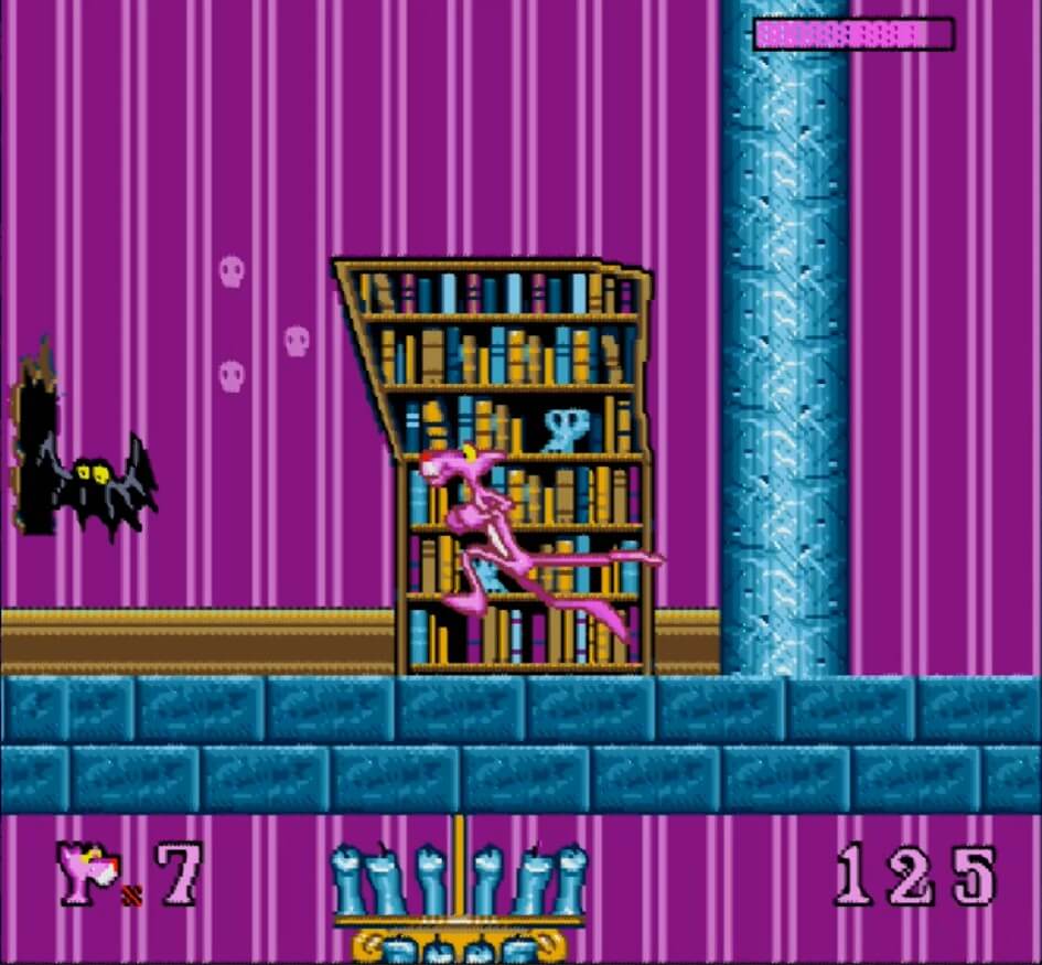 Pink Panther Goes To Hollywood - геймплей игры Sega Mega Drive\Genesis